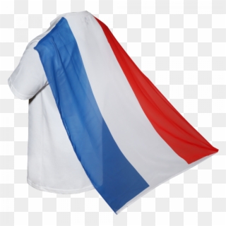 Nations Of Football Flag France Blanc - T Shirt Drapeau Francais, HD Png Download