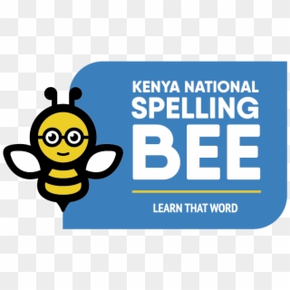 The New Kenya National Spelling Bee Logo - Honeybee, HD Png Download