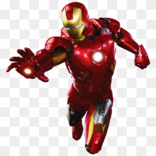 Os Vingadores Em Png - Iron Man With Transparent Background, Png Download