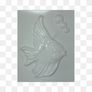 Betta Fish With Bubbles Plaster Mold - Rooster, HD Png Download