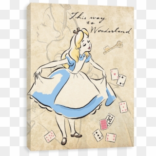ディズニー アリス 絵, HD Png Download