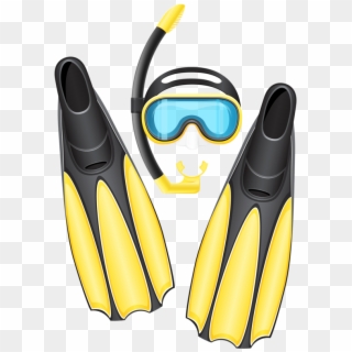Фотки Scuba Gear Mask Flippers - Scuba Diving Gear Clipart, HD Png Download