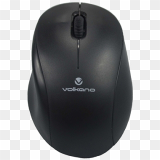 Volkano Wireless Mouse Black Vector Series - Mouse, HD Png Download