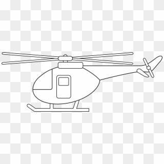 Outline Pencil And In - Helicopter Rotor, HD Png Download