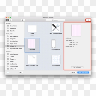 Omnigraffle 7 Reference Manual For Macos Using Templates - Omnigraffle, HD Png Download