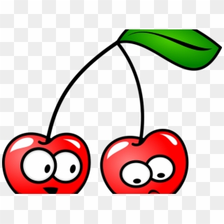 Cartoon Cherries With Faces, HD Png Download