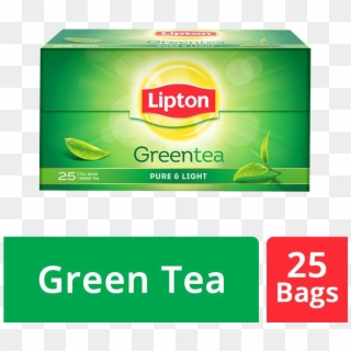 Lipton Green Tea-tea Bags - Box, HD Png Download