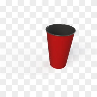 Red Plastic Cup - Plastic, HD Png Download