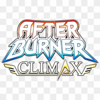 After Burner Climax Logo , Png Download - After Burner Climax, Transparent Png