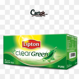 Lipton Clear Green Tea Plain 25 Tea Bags - Lipton, HD Png Download