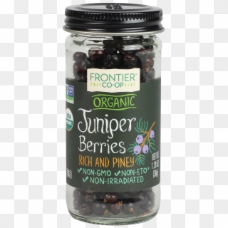 Frontier Co-op Juniper Berries Whole Certified Organic - Frontier Allspice, HD Png Download