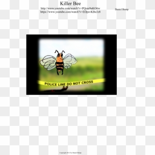 Killer Bee Sheet Music Composed By Daniel Bump 1 Of - Hornet, HD Png Download