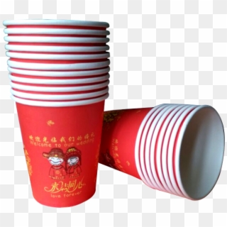 Paper Cup A Stack Of - Box, HD Png Download