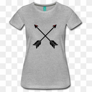 Native American Arrows Women's Premium T-shirt - Refuse Resist T Shirt, HD Png Download