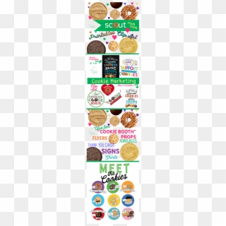 Brownies Clipart Biscuit - Girl Scout Cookies, HD Png Download
