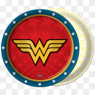 Mulher Maravilha - Wonder Woman Paper Plates, HD Png Download