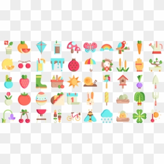 Transparent Png Spring Icons Collection, Png Download