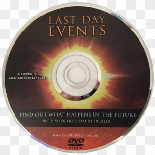 Last Day Events Dvd Presented In American Sign Language - Dvd, HD Png Download