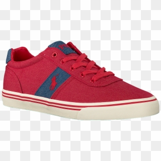 Red Polo Ralph Lauren Sneakers Hanford Mens Red Guknrzq - Skate Shoe, HD Png Download