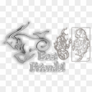 Best Friends Astrologically - Sketch, HD Png Download