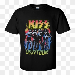 Details About Kiss Official T-shirt Us 77 Tour - Buy Altered Beast Shirt, HD Png Download