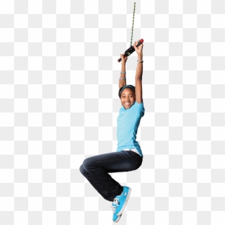 Swinging Girl - Stretching, HD Png Download