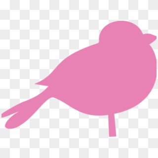 Bird Vector Png Pink, Transparent Png