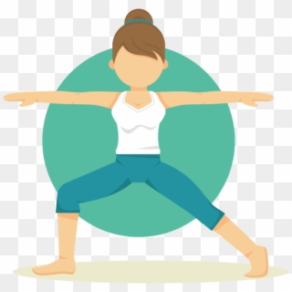 Yoga Clip Physical Activity - Exercise Clipart Png, Transparent Png