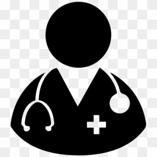 The Benefits Icon - Black And White Doctor Clipart, HD Png Download