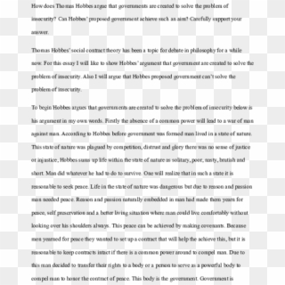 Docx - Essay, HD Png Download