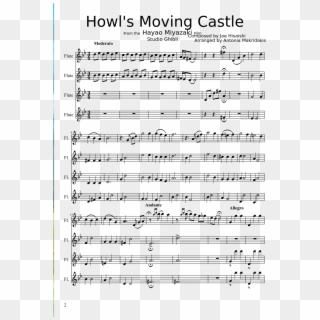 Howl's Moving Castle - Chasing The Sun The Wanted Teclado, HD Png Download