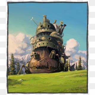 Howl's Moving Castle By Grilledandcheesed - Battleship, HD Png Download