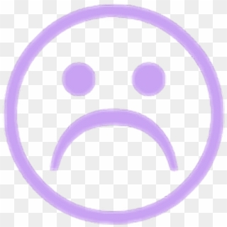 #sad #emoticon #emoji #transparent #violet #triste - Sad Boys Face Transparent, HD Png Download