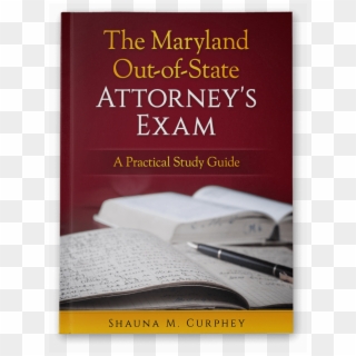 Book Cover Of Maryland Out Of State Attorney Exam - Poster, HD Png Download
