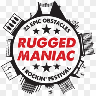 Rugged Maniac - Los Angeles - Emblem, HD Png Download