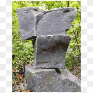 Rock Stone Carving Stone Wall Headstone - Stone Wall, HD Png Download