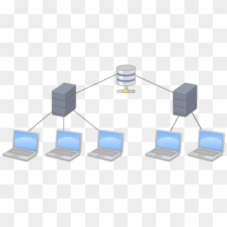 Distributed Client-server Architecture For Project - Client Server Architecture Png, Transparent Png