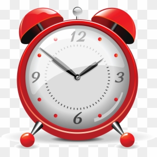 Red Alarm Clock, HD Png Download