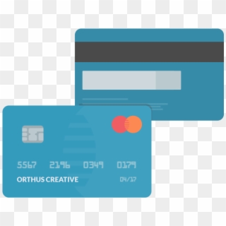E Commerce Orthus Creative Ecommerce - Credit Card Flat Design Png, Transparent Png