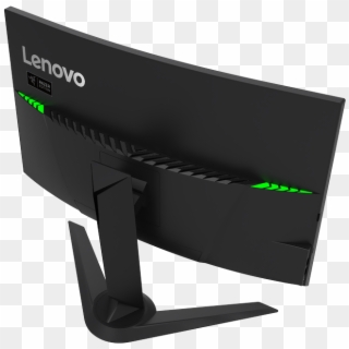 Lenovo Y27g Re Curved Gaming Monitor Rear Powered - Lenovo Y27g, HD Png Download