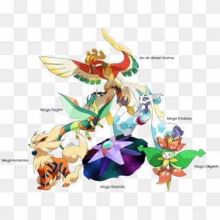 Click To Expand - Phoenix Rising Shiny Starter, HD Png Download