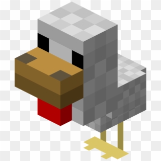 Minecraft Clipart - Minecraft Chicken, HD Png Download