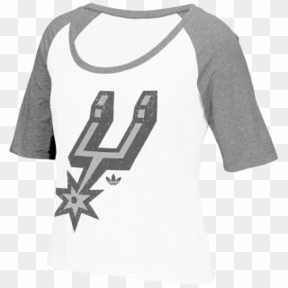 San Antonio Spurs Adidas Originals Women's Full Logo - Go Spurs Go Playoffs 2018, HD Png Download