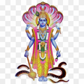 Gods Cliparts And Images - Vishnu Hindu God, HD Png Download