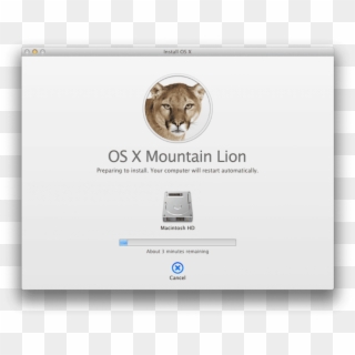 Free Png Download Mac Os X Mountain Lion Png Images - Mac Os X Mountain Lion, Transparent Png