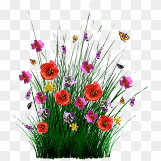 Field Of Flowers Png, Transparent Png