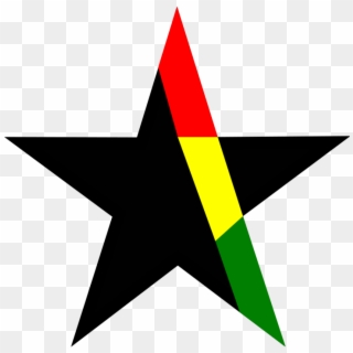 Black Star Clip Art Free Clipart Black Star Ghana Openclipartr - Ghana Black Stars Logo, HD Png Download