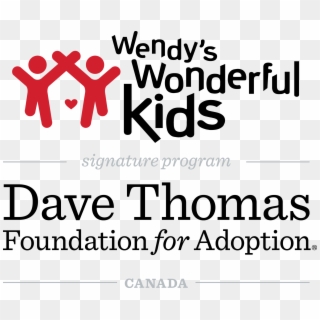 Wendy's Wonderful Kids Canada - Wendy's Wonderful Kids, HD Png Download