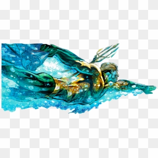 “ Transparent Aquaman Swimming Through Your Dash ” - Aquaman Transparent, HD Png Download