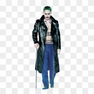 Joker Trench Coat Suicide Squad, HD Png Download